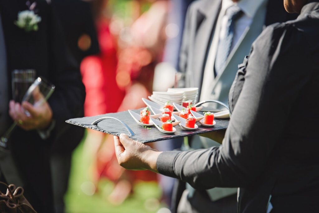 catering evento di lusso a Milano
